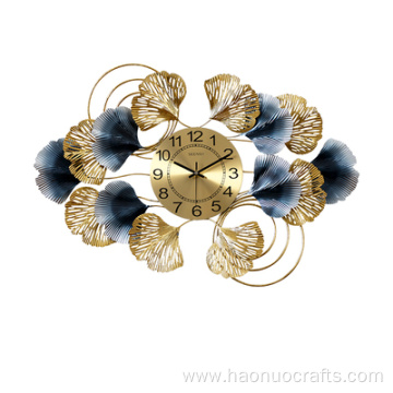 Wrought Iron Wall Clock Clocks Hangings Crafts Decoration